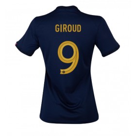 Frankrike Olivier Giroud #9 Hemmakläder Dam VM 2022 Kortärmad